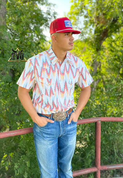 Rock And Roll Digital Aztec Shirt