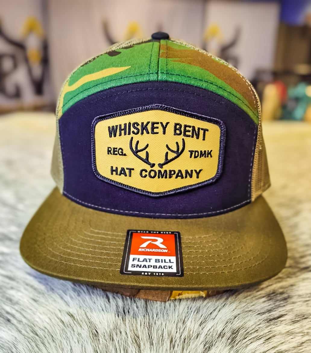 The Rut Camo Whiskey Bent Cap