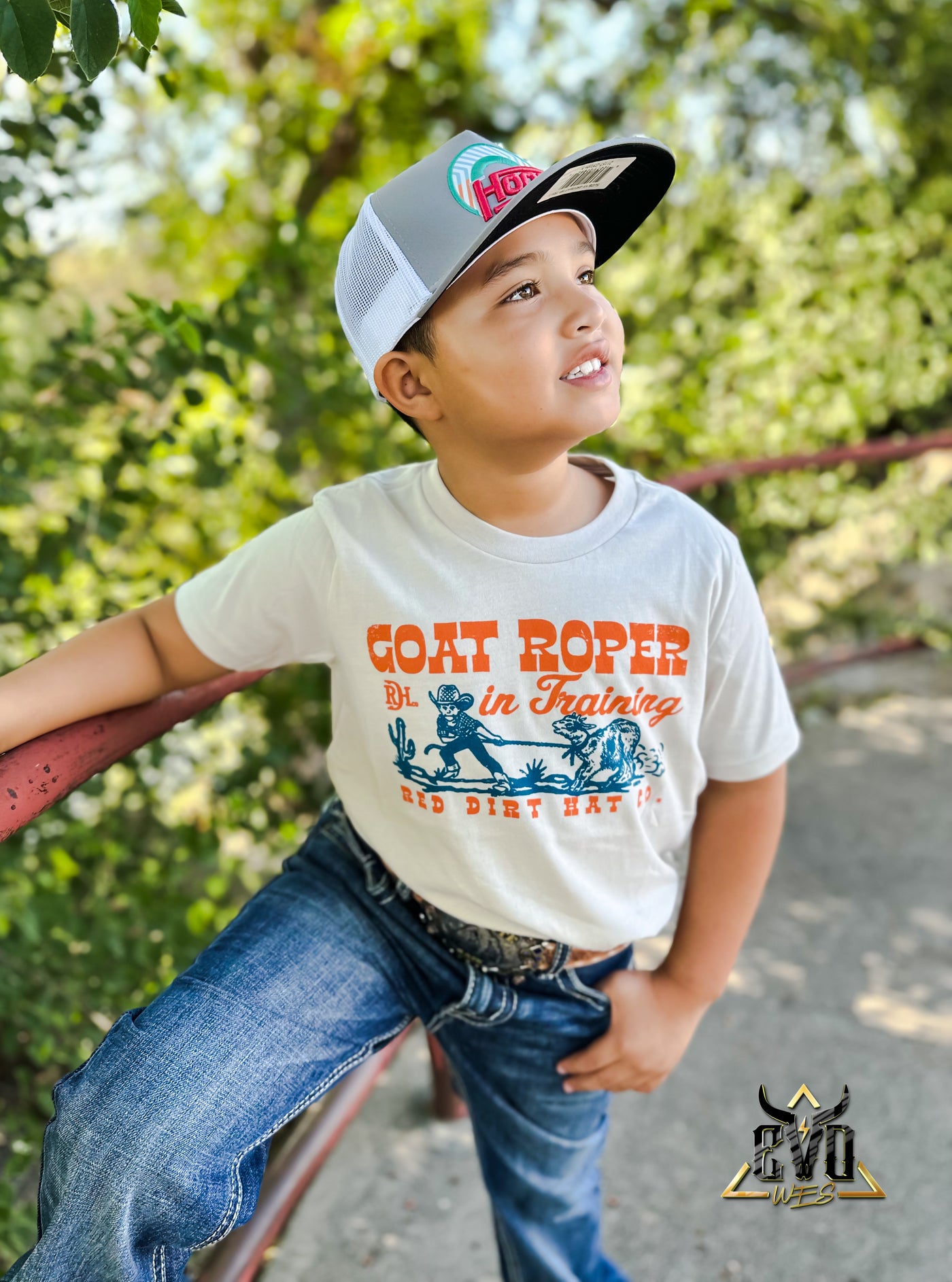 Goat Roper Youth Red Dirt Shirt