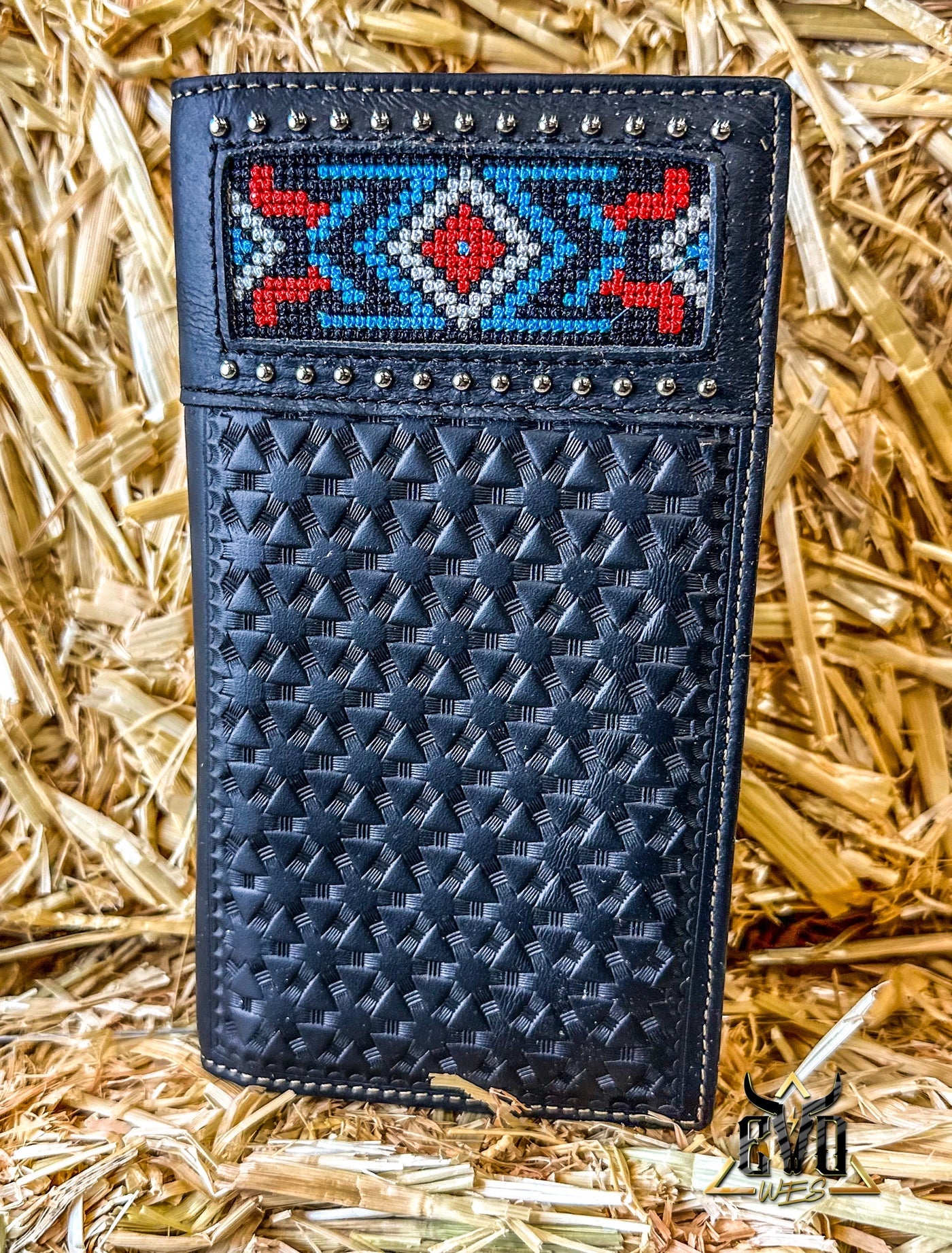 Western Tribal Print Long Wallet