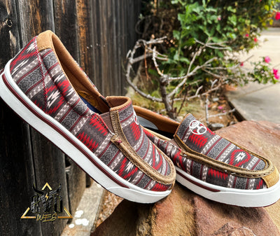 Twisted X Hooey Nomad Multi Mens Slip-On Lopers