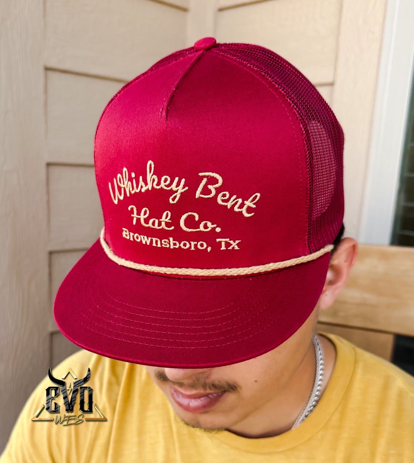 Maroon Sale Barn Whiskey Bent Cap