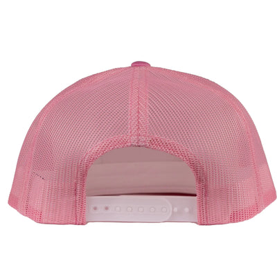 Lazy J White Pink Breakaway Hat