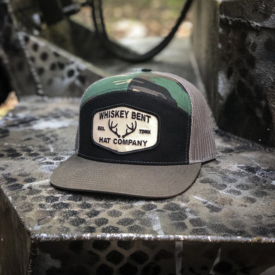 The Rut Camo Whiskey Bent Cap