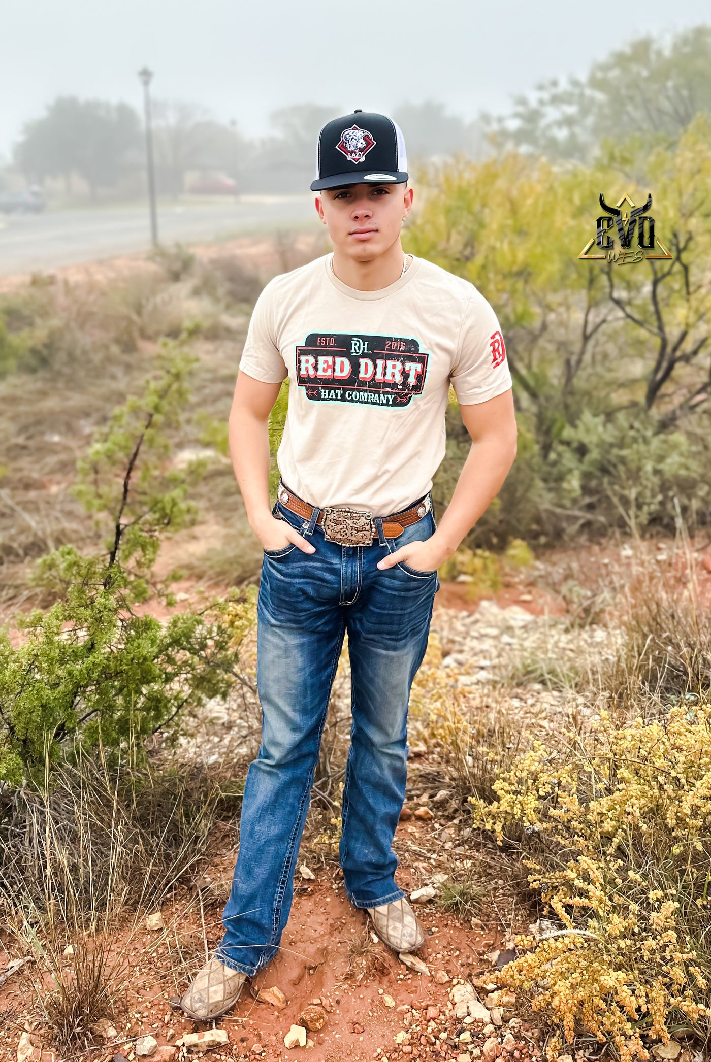 Turquoise Saloon Heather Tee