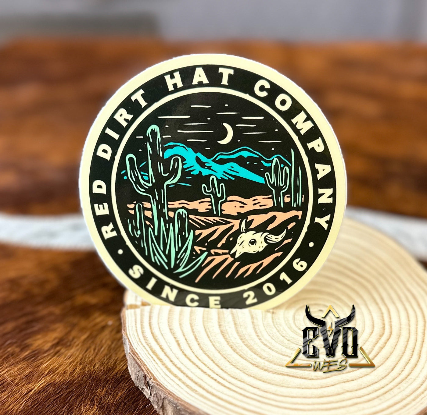 Red Dirt Hat Co. Stickers