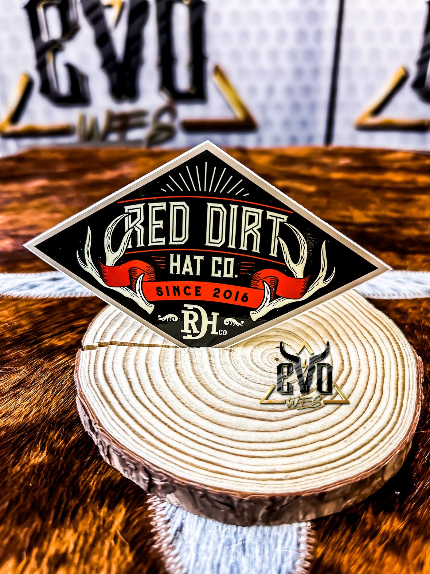 Red Dirt Hat Co. Stickers