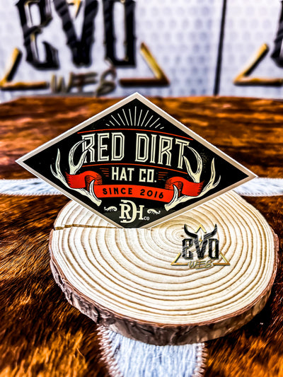 Red Dirt Hat Co. Stickers