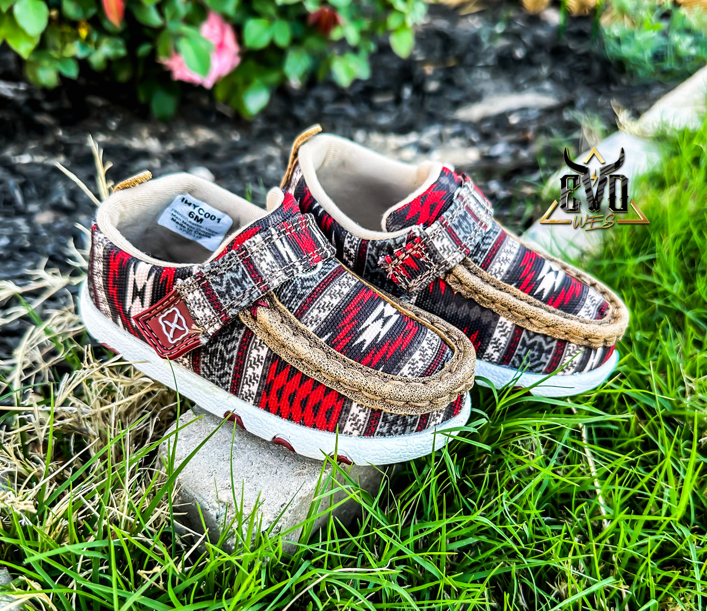 The Red Aztec Twisted X & Hooey Shoes