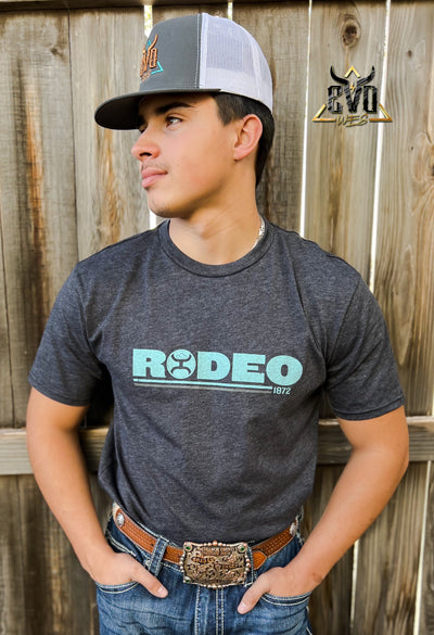 Rodeo Grey Crew Neck Hooey Shirt