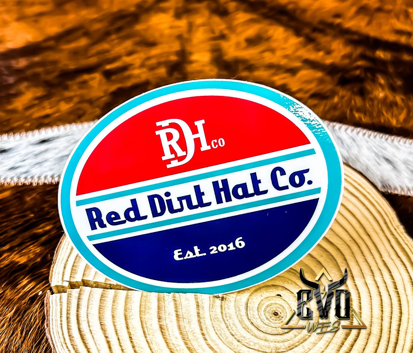 Red Dirt Hat Co. Stickers