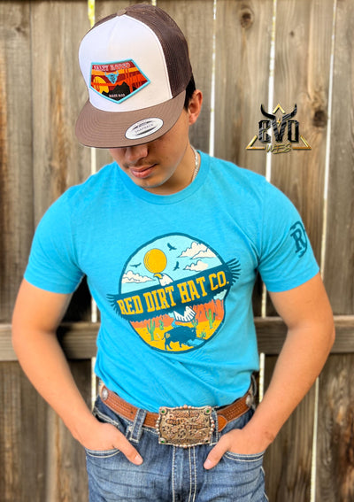 Eagle Aqua Red Dirt Shirt