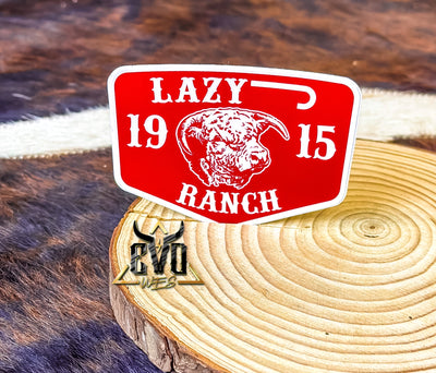 Lazy J Ranch Sticker Decals