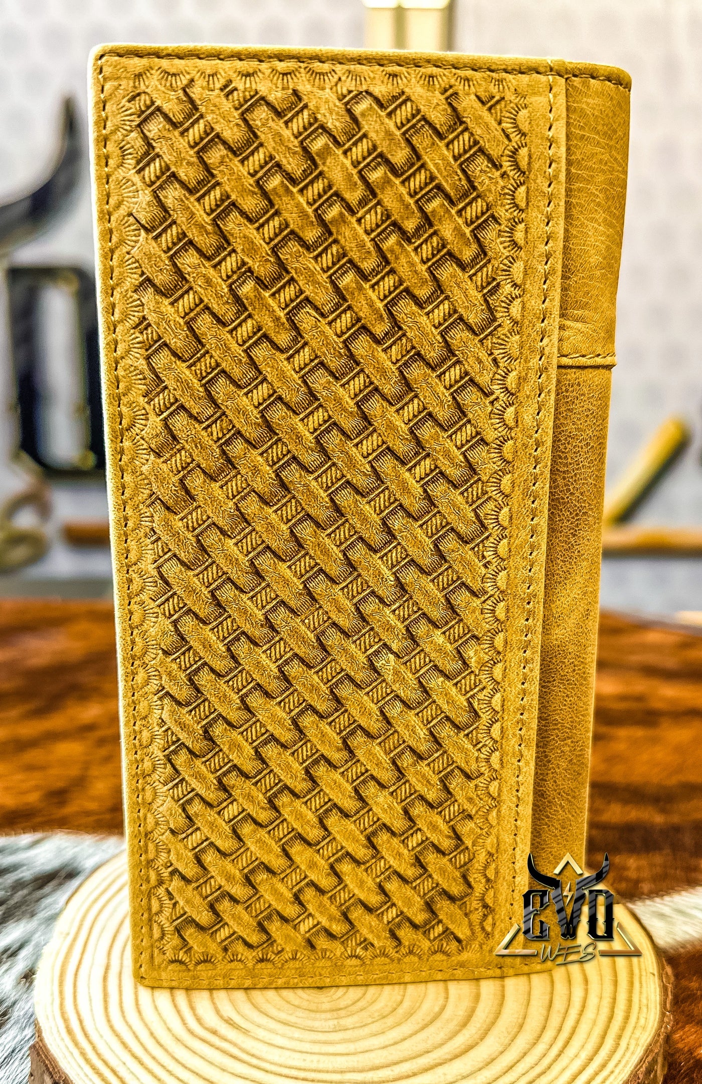 Western Tribal Print Long Wallet