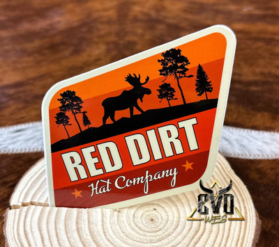 Red Dirt Hat Co. Stickers