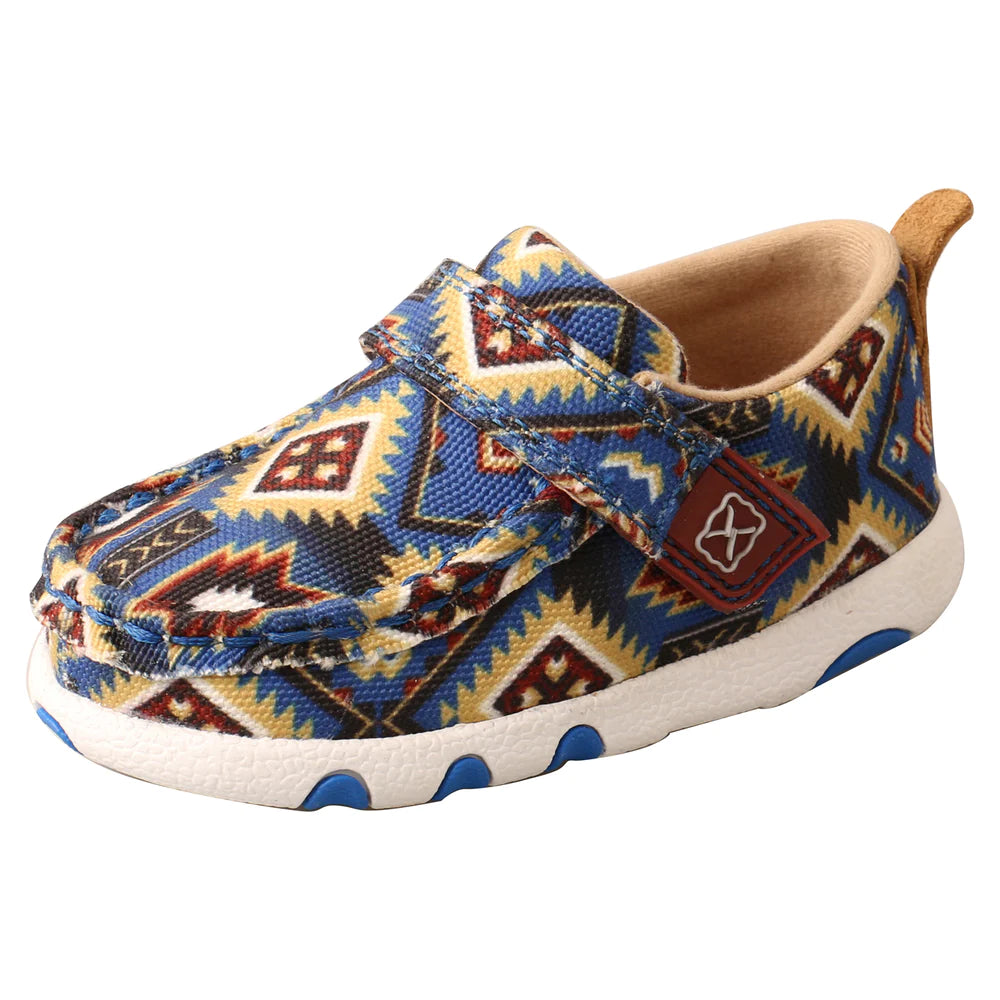 Twisted X Blue Multi Aztec Casuals Shoes